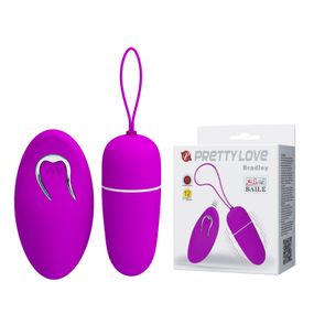 Вібро яйце з дистанційним керуванням Pretty Love Bradley, рожеве