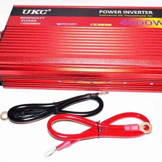 Преобразователь напряжения XPRO с 12V на 220V 4000W (15) красный (MER-15415_1923) | Зображення 3