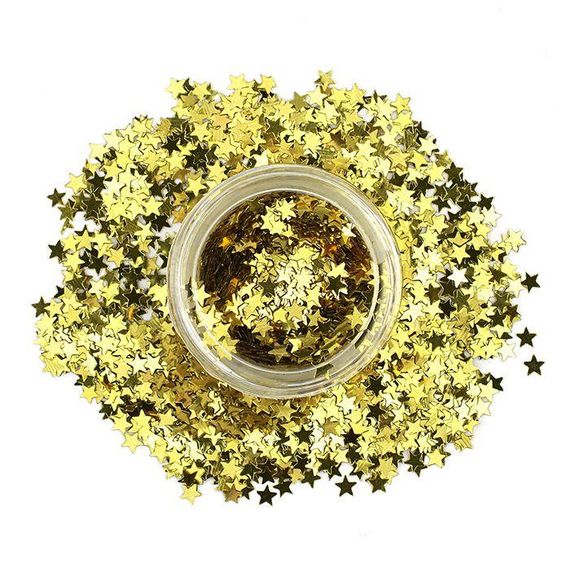 Глиттер Звездочки Золотые Stargazer GLITTER STARS Gold
