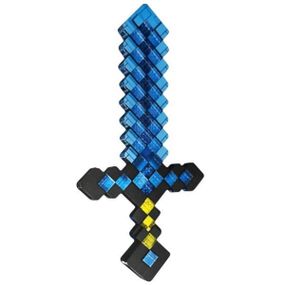 Конструктор меч Майнкрафт светящийся 1441 деталей My World Разноцветный