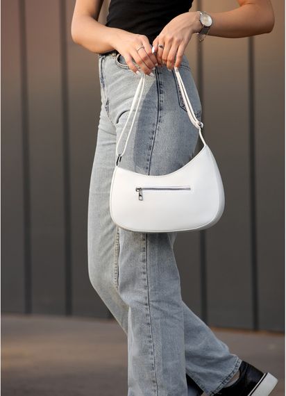 Сумка жіноча Sambag Leoma KOR Біла 29 х 7 х 16 см (53090008) | Зображення 3