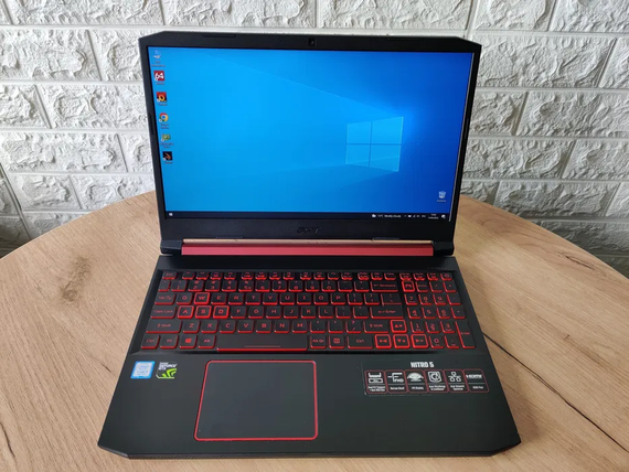 Ноутбук  Acer Nitro 5/15.6 /IPS/FHD/i5 9300H/8Gb/SSD128Gb+HDD500Gb/GTX 1650-4Gb