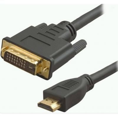 Кабель мультимедійний HDMI to DVI 24+1 1.8m Atcom (3808) (3808)