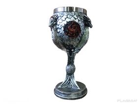Бокал для Вина Кружка Чашка Череп Игра Престолов Game Of Thrones Fire and Blood Кубок...