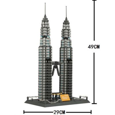 Конструктор Wange Башти Петронас, Малайзія (WNG-Petronas-Towers) | Зображення 1