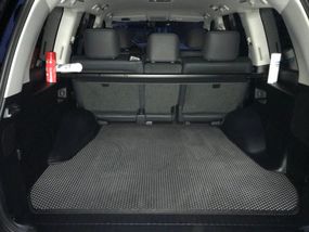 Коврик багажника (EVA, 5 мест, черный) для Toyota Land Cruiser 200