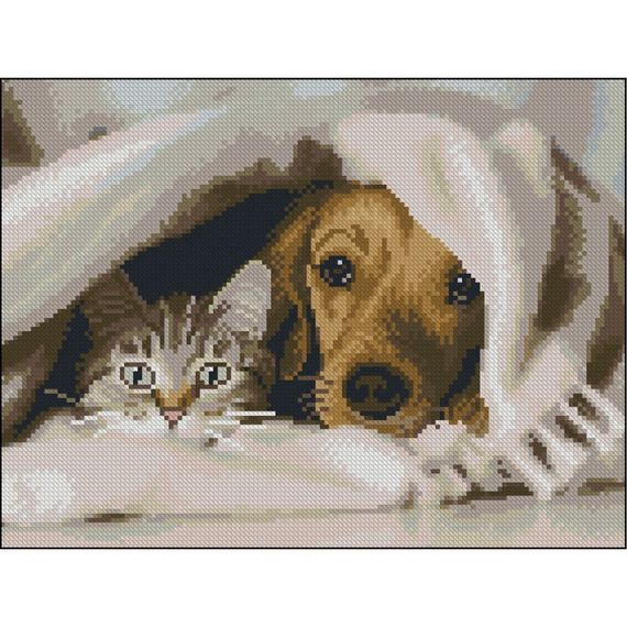 Алмазная мозаика "Отдых" ZAV3040-24 без подрамника 30х40 см