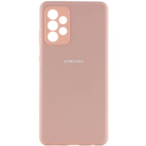 Чохол Silicone Cover Full Camera (AA) для Samsung Galaxy A53 5G, Рожевий