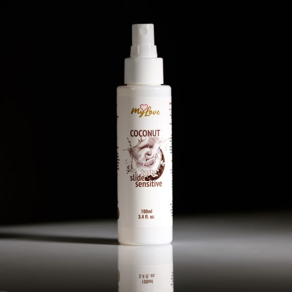 Інтимний гель-лубрикант - MyLove Taste Slide Sensitive Coconut, 100 мл | Зображення 2