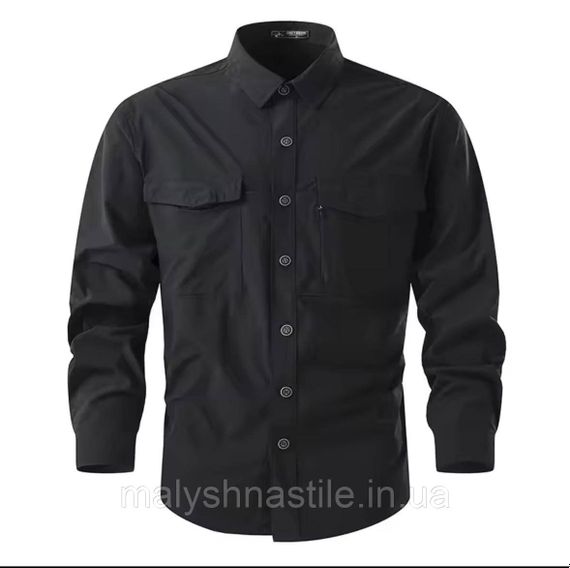 Літня чоловіча сорочка Outdoor Lite, Black (чорний)