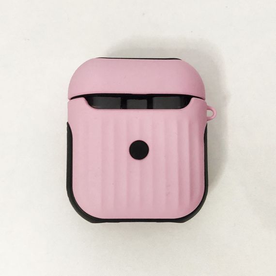 Чехол для Apple AirPods противоударный розовый EU-38 | Зображення 1