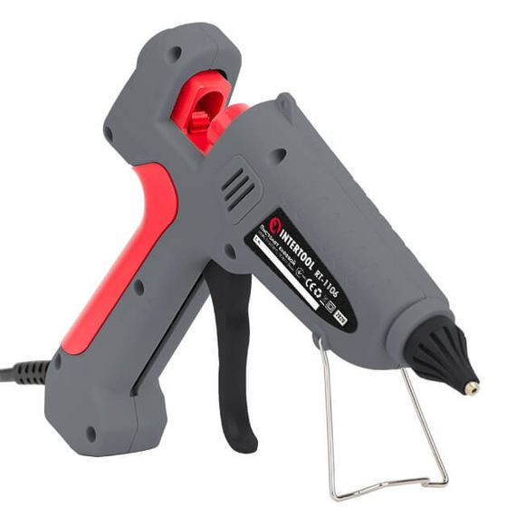 Пістолет клейовий 100(300) Вт, вимикач INTERTOOL RT-1106 | Зображення 4