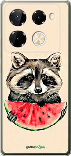 Чохол на Infinix Note 40 Pro 4G Єнотик з кавуном "4605u-3691-2448"