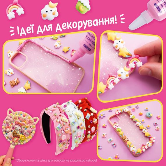 Дитячий набір для творчості "Заколки своїми руками" VT4600-02 жовтий | Зображення 2