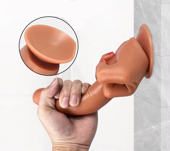 Большой фаллоимитатор для фистинга Dildo Middle Finger 210*37 mm | Зображення 8