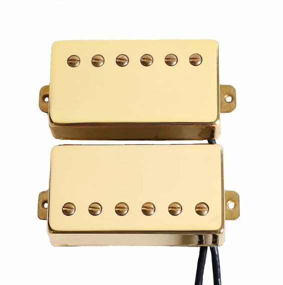Хамбакери датчики звукознімачі для електрогітари гітари Gibson Ibanes LTD ESP Cort gold | Зображення 2