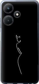 Чехол на Infinix Hot 30i Силуэт1 "4590u-3045-17620"