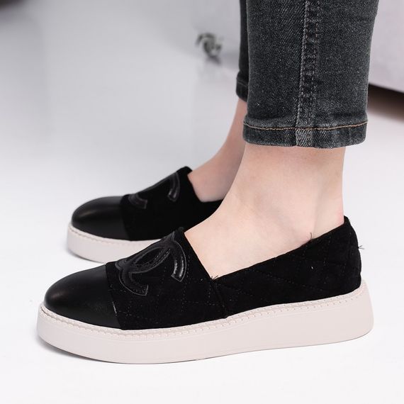 Лоферы женские Fashion Jodie 3922 39 размер 25 см Черный | Зображення 4