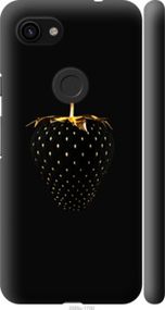 Чохол на Google Pixel 3a Чорна полуниця "3585m-1700-24368"