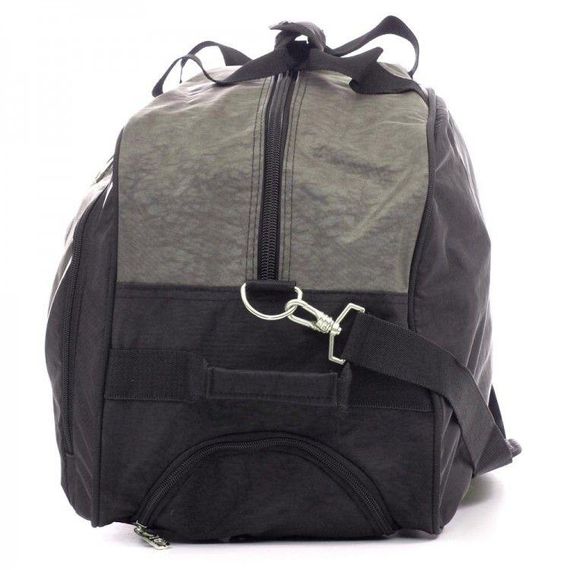 Сумка дорожная спортивная на колесах  Wallaby 57L черная | Зображення 4