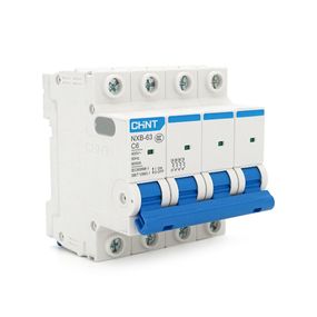 Автоматический выключатель переменного тока CHINT NXB-63 4P C6.6A