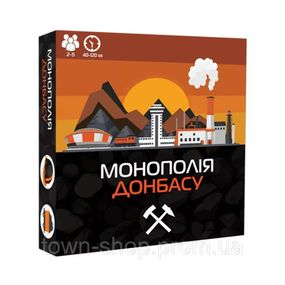 Настольная игра Монополия Донбасса PLR-0046 от 2 до 5 игроков