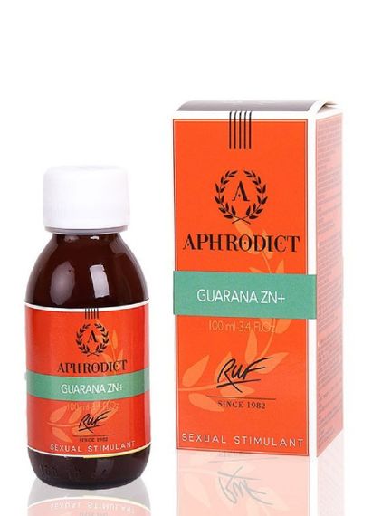 Збуджуючі краплі APHRODICT GUARANA ZN + 100 ml sexstyle
