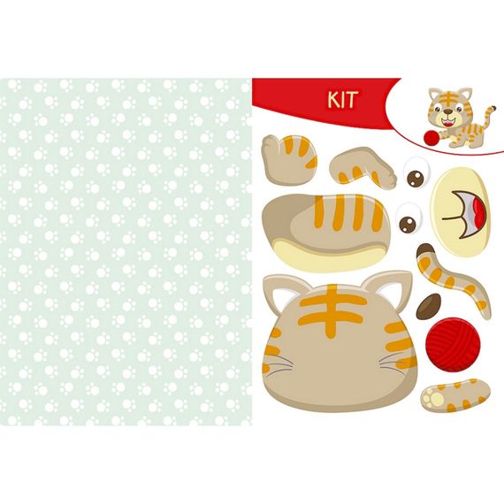 Альбом із шаблонами Вирізай. Клей. Грай "На фермі" 1747003, 16 сторінок | Зображення 2