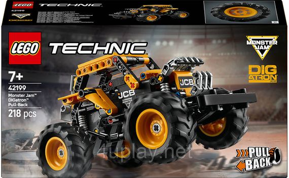 Конструктор LEGO Technic Monster Jam DIGatron с инерционным двигателем Монстр-трак-трансформер
