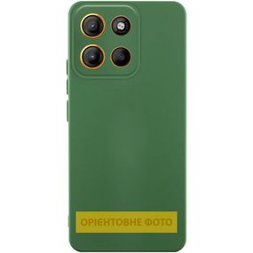 Чохол Silicone Cover Ummi Lakshmi Full Camera (AA) для Motorola Moto G35 Зелений / Dark green
