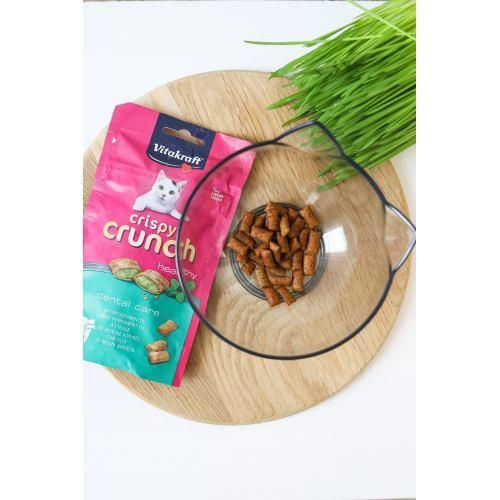 Хрусткі подушечки Vitakraft Crispy Crunch для котів, м'ята, 60 г | Зображення 4