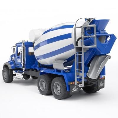 Спецтехника Bruder бетоновоз Mack Granite М1:16 cиний (02814) (02814) | Зображення 5