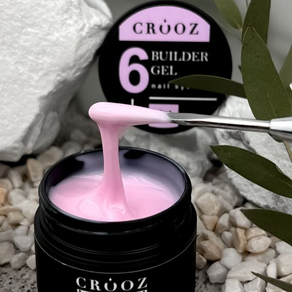 Гель для нарощення нігтів Crooz Builder gel 06 (ліловий) 15мл | Зображення 2