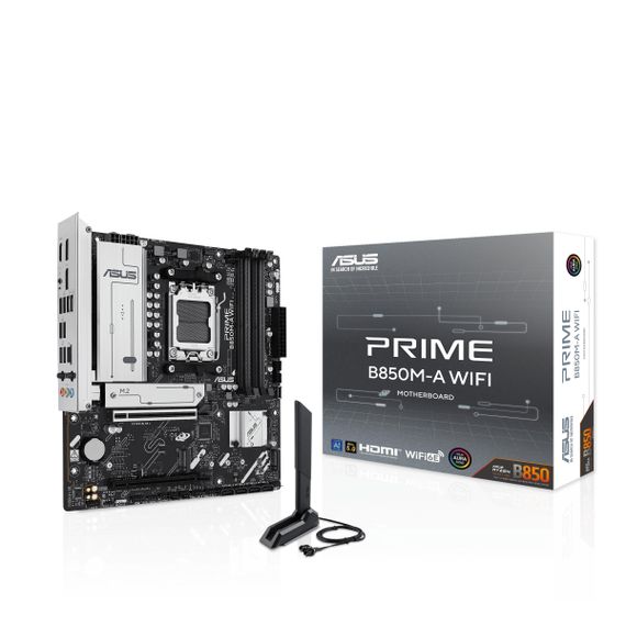 Материнcкая плата ASUS PRIME B850M-A WIFI sAM5 B850 4xDDR5 M.2 HDMI DP WiFi BT mATX 90MB1LN0-M0EAY0 | Зображення 7