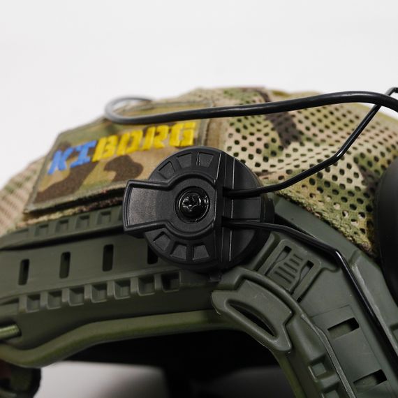 Тактичні навушники EARMOR M31Н з кріпленням Олива | Зображення 8