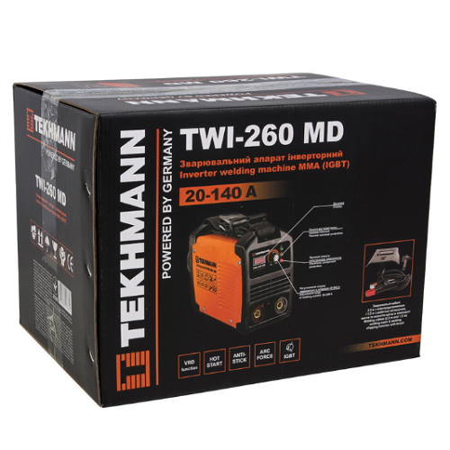 Зварювальний апарат TWI-260 MD Tekhmann | Зображення 5