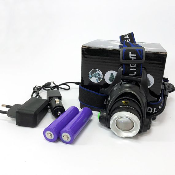 Компактный налобный фонарь PLD-T115-PM30-TG, Фонарик бытовой налобный фонарь на голову JH-84 | Зображення 9