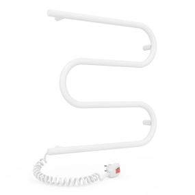 Електрична рушникосушарка Laris Зебра Змійовик 25 ЧФ3 500 х 500 Е (підкл. зліва)