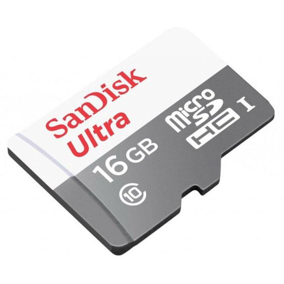 MicroSDHC (UHS-1) SanDisk Ultra 16Gb class 10 (80Mb/s) (adapter SD) | Зображення 2