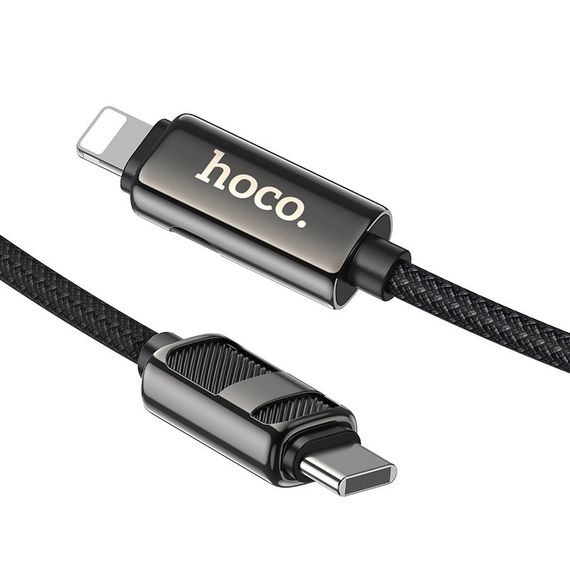 Дата кабель Hoco U137 Line with display Type-C to Lightning 27W (1.2m) | Зображення 3
