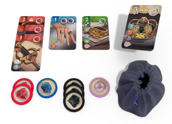 Настільна гра Розкіш Дуель (Splendor Duel) | Зображення 5