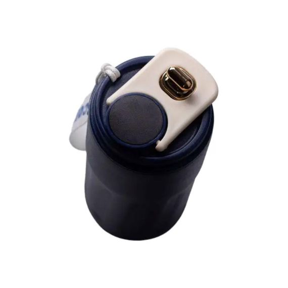 Термочашка Coffee з датчиком температури 500 мл синя HP-14-10BL | Зображення 4