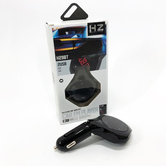 Фм трансмітер bluetooth H29 BT, Бездротовий bluetooth fm transmitter в автомобіль LS-70 | Зображення 1