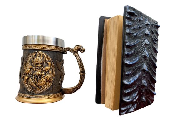 Подарунковий набір Кухоль 3D Скандинавські Боги та Блокнот 3D «Книга Тіней і Глубін» | Зображення 1