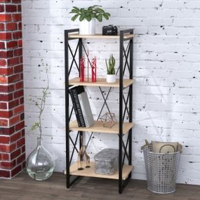 Стеллаж Loft Design Скиф 4-550 дуб борас