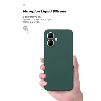 Чехол для мобильного телефона Armorstandart ICON Infinix Smart 10 4G Dark Green (ARM87468) | Зображення 6