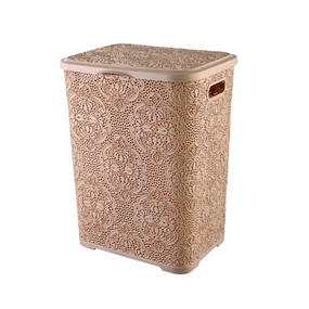 Кошик для білизни 60л 42,5*37*56,3см бежевий Lace ELIF