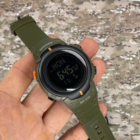 Skmei 1231AG Military Smart Watch + Compass | Зображення 3