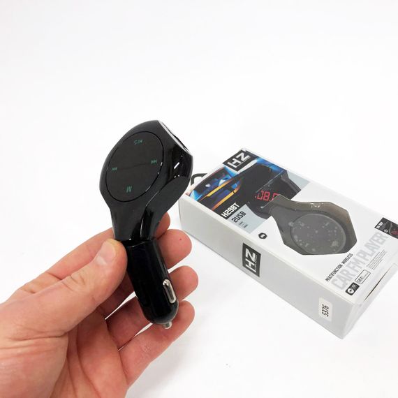 Бездротовий передавач для музики в автомобіль H29, Mp3 bluetooth usb fm модуль, Блютуз фм передавач QD-58 | Зображення 9