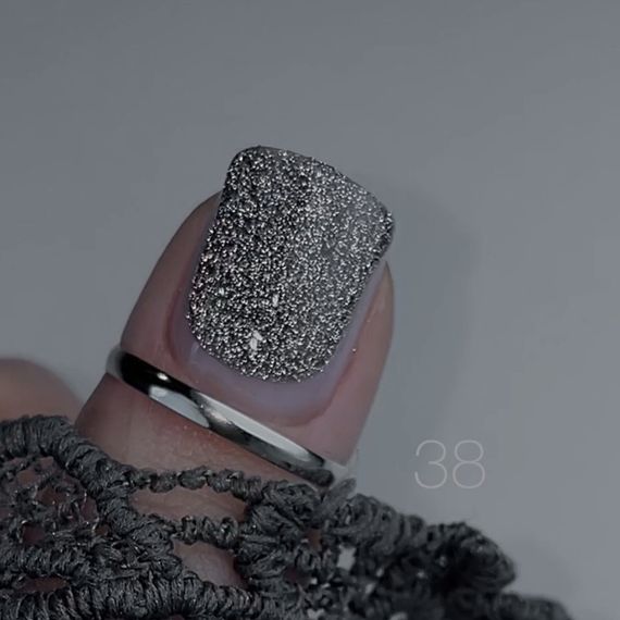 Світловідбиваючий гель-лак SAGA 38 Fiery 9мл